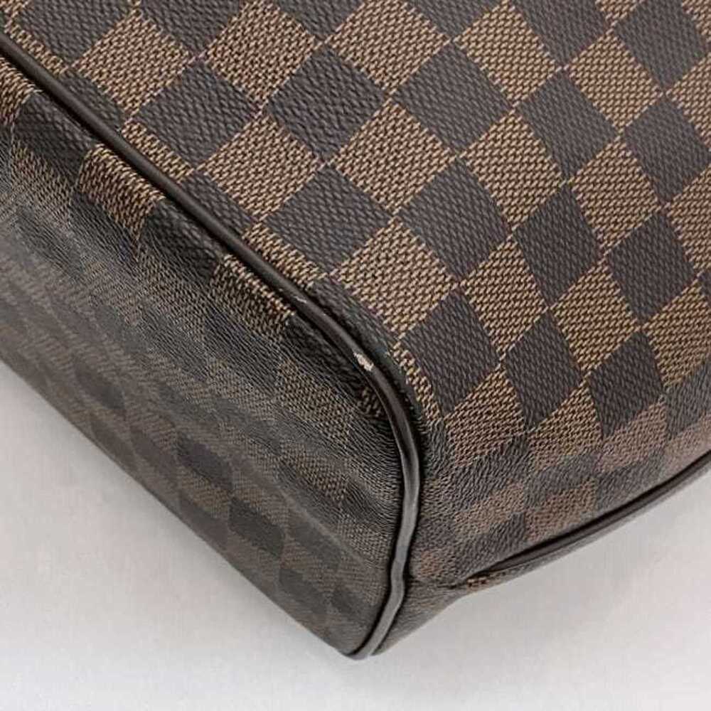 LOUIS VUITTON Brown Damier Canvas Tote Bag - Picture 5 of 10